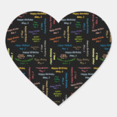 Mei, 2 Verjaardag Sticker (Voorkant)