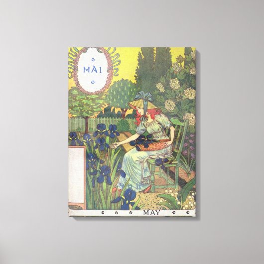 mei canvas afdruk (Voorkant)