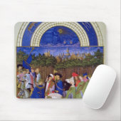 Mei: Courtly Figures on Horseback Muismat (Met muis)