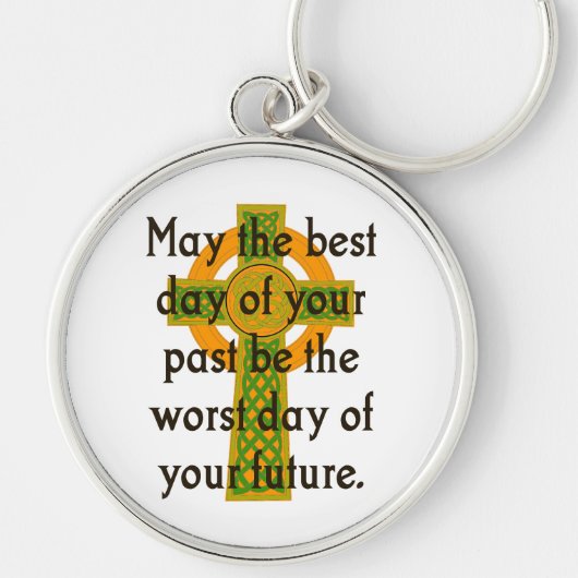 Mei de beste dag van uw vorige - Ierse prijsopgave Sleutelhanger (Voorkant)