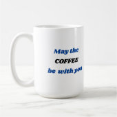 Mei de KOFFIE is met u de Mok van de Koffie (Links)