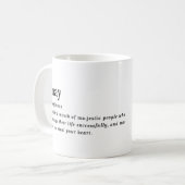Mei Definitie Verjaardag Koffiemok (Voorkant links)