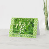 Mei die de Witte Verjaardag van het Kaart (Voorkant)