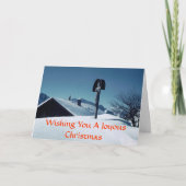 Mei Dit Seizoen van Vakantie brengt u Zegen en… Feestdagen Kaart (Voorkant)