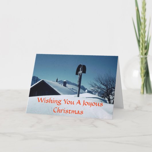 Mei Dit Seizoen van Vakantie brengt u Zegen en… Feestdagen Kaart (Voorkant)