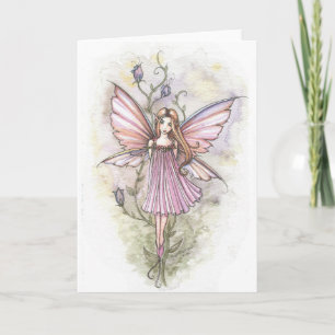Mei feeërie illustratie door Molly Harrison Art Kaart