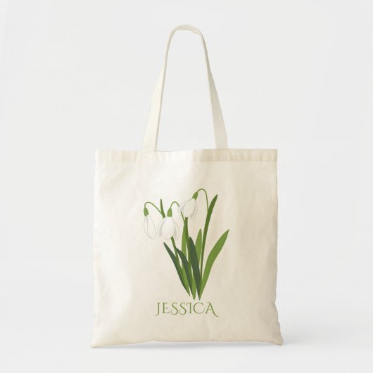 Mei Geboorte Maand Bloemenlelie van de Vallei Tote Bag (Voorkant)