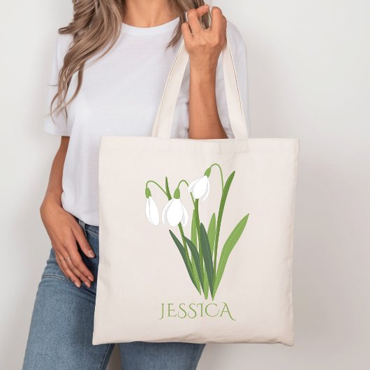 Mei Geboorte Maand Bloemenlelie van de Vallei Tote Bag