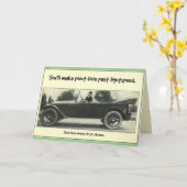 Mei het Vierde is met u grappig wenskaart Kaart (Gele Bloem)