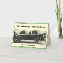 Mei het Vierde is met u grappig wenskaart