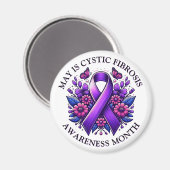 Mei is Cystic Fibrosis Awareness Month Magneet (Voorkant / Achterkant)
