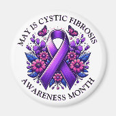 Mei is Cystic Fibrosis Awareness Month Magneet (Voorkant)