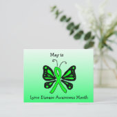 Mei is de Nationale maand van de Bewustmaking van  Briefkaart (Staand voorkant)