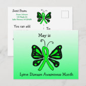 Mei is de Nationale maand van de Bewustmaking van  Briefkaart (Voorkant / Achterkant)