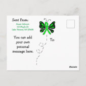 Mei is de Nationale maand van de Bewustmaking van  Briefkaart (Achterkant)