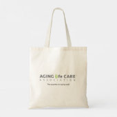 Mei is een Eging Life Care-maandtas Tote Bag (Achterkant)