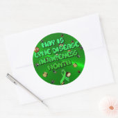 Mei is een maand durende Sticker van de maand van  (Envelop)