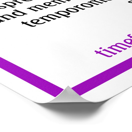 Mei is Fibromyalgia Awareness Maand Poster (Hoek)