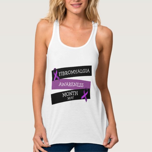 Mei is Fibromyalgia Awareness Month Ribbon Shirt (Voorkant)