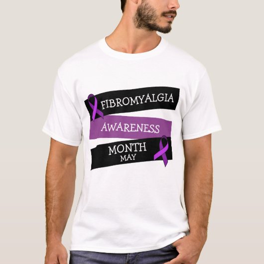 Mei is Fibromyalgia Awareness Month Ribbon Shirt (Voorkant)