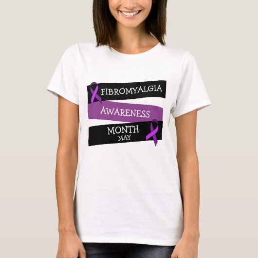 Mei is Fibromyalgia Awareness Month Ribbon Shirt (Voorkant)
