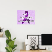 Mei is Fibromyalgie Bewustzijn Maand Poster (Thuiskantoor)