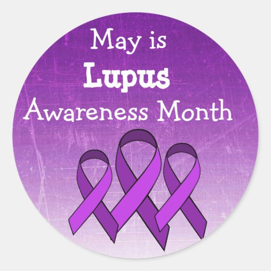 Mei is Lupus Awareness Stickers (Voorkant)