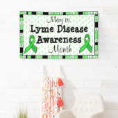 Mei is Lyme Ziekte Bewustzijn Maand Banner (Insitu)