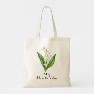 Mei lelietje-van-dalen bloemen tote bag