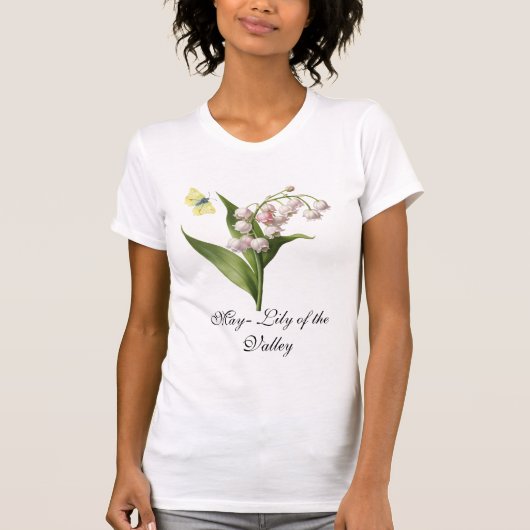 Mei- Liliy van de Vallei T-shirt (Voorkant)