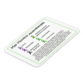 Mei Maandelijks Ziektebewustzijn Magneet (Linkerzijde)