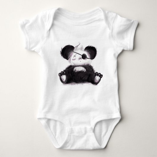 Mei Mei Panda Pirate Romper (Voorkant)