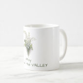 Mei oer geboorte bloem Lelie van de vallei mok (Voorkant rechts)