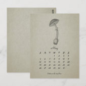 Mei  Paddestoel  2024 Kaart (Voorkant / Achterkant)