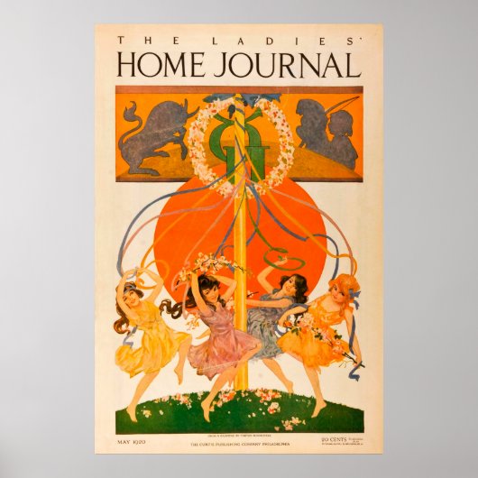 Mei Pole - kunst Poster (Voorkant)