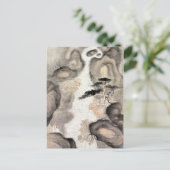 Mei Qing Nine Dragon Pool Briefkaart (Staand voorkant)