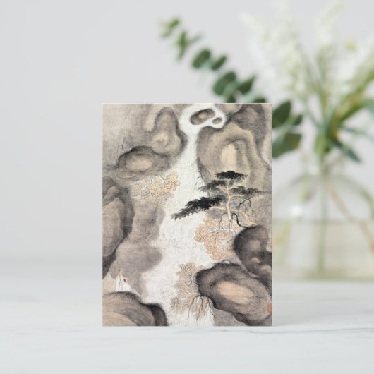 Mei Qing Nine Dragon Pool Briefkaart (Staand voorkant)