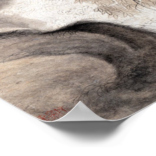 Mei Qing Nine Dragon Pool Poster (Hoek)