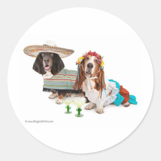 mei ronde sticker