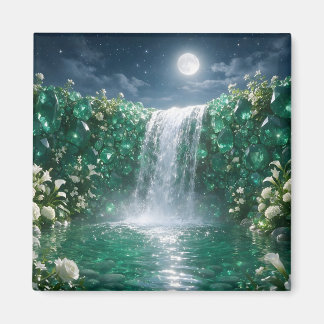 Mei Smaragd Waterval Magneet