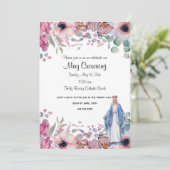 Mei-uitnodigingen Kaart (Staand voorkant)