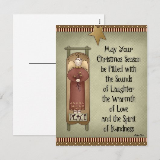 Mei Uw Briefkaarten van de Vakantie van het (Voorkant / Achterkant)