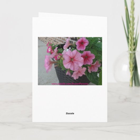 Mei Uw Hart Blij is, Gladiola Kaart (Achterkant)