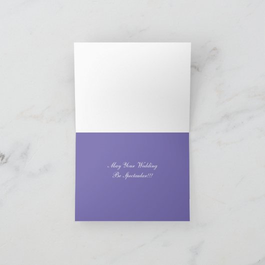 Mei Uw Huwelijk Spectaculair is Kaart (Binnen)