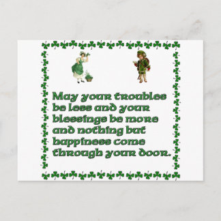 Mei uw problemen is minder briefkaart