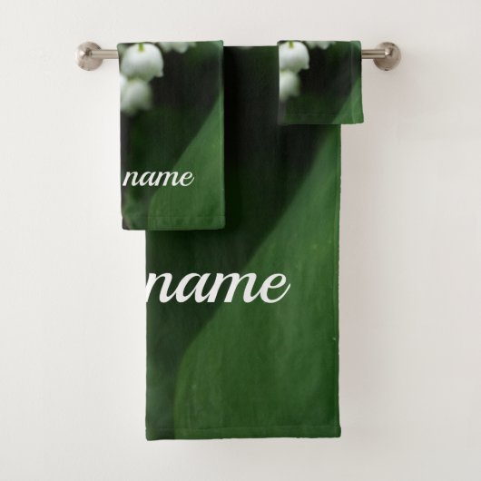 Mei witte lileugen bad handdoek (Insitu)