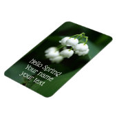 Mei witte lileugen magneet (Linkerzijde)