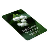 Mei witte lileugen magneet (Rechterzijde)