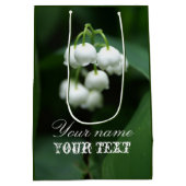 Mei witte lileugen medium cadeauzakje (Achterkant)