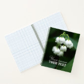 Mei witte lileugen notitieboek (Binnen)